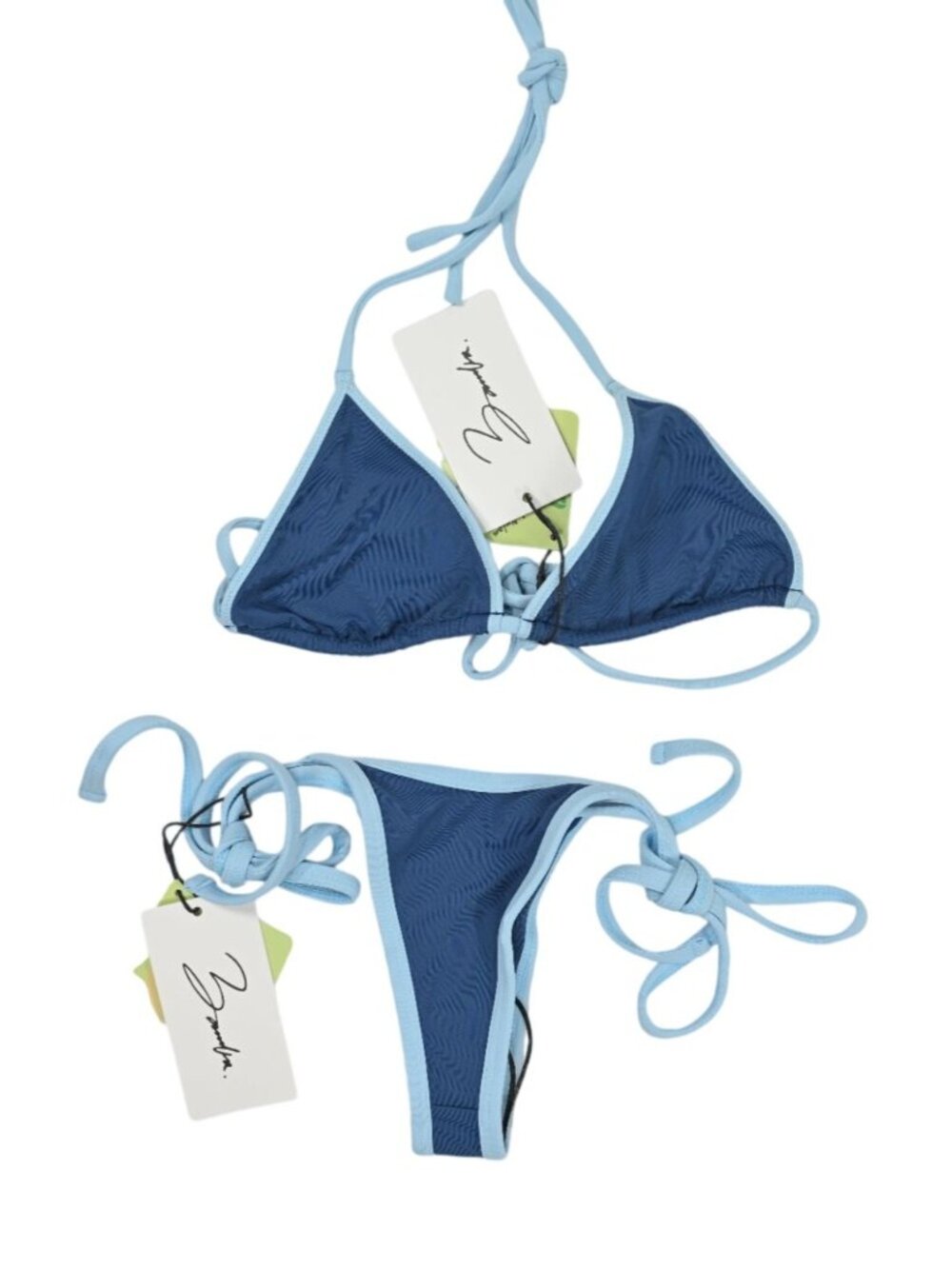 Bamba Isle Top & Costa Bottoms in Navy